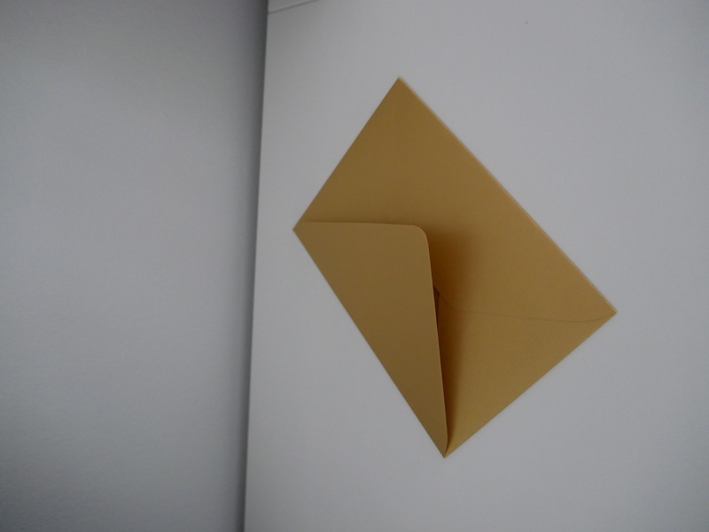 Envelop goud (set van 5 stuks)