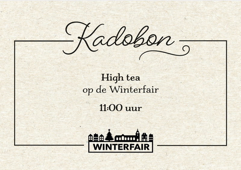 Kadobon High Tea - Zaterdag 16 december 11:00