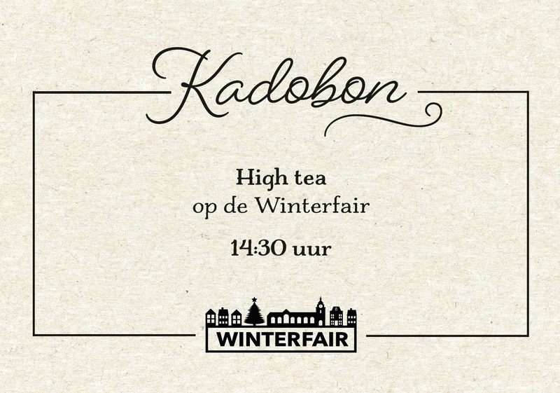 Kadobon High Tea - Zaterdag 16 december 14:30