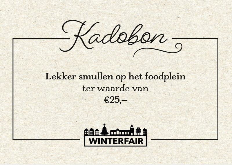 Kadobon Foodplein Winterfair €25,00