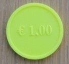 Collectemunten (€ 1,=)