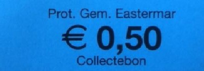 Collectebonnen € 0,50