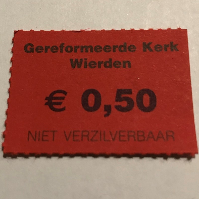 Collectebonnen 20 x € 0,50