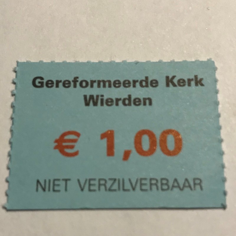 Collectebonnen 20 x € 1,00