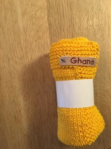 Doekje voor Ghana, geel