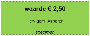 Collectebonnen € 2,50