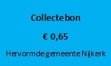 Collectebonnen € 0,65