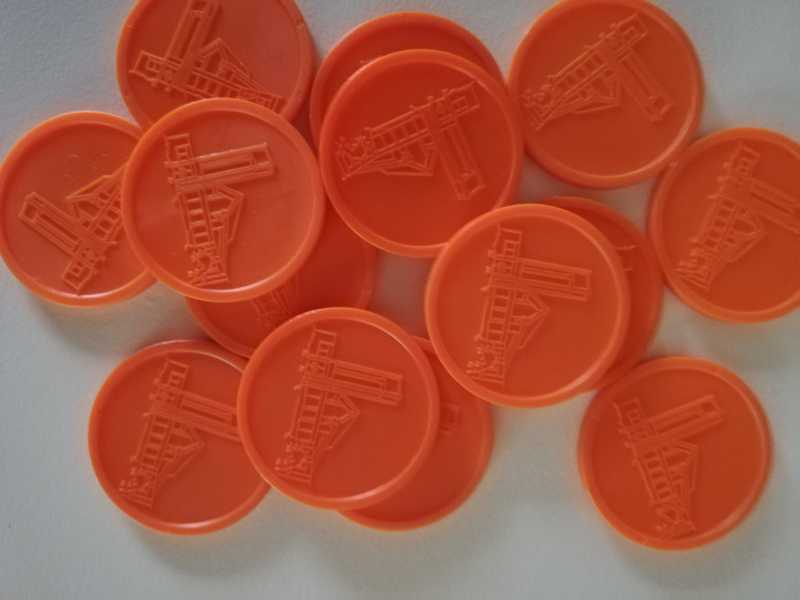 Oranje collectemunten (40 st)